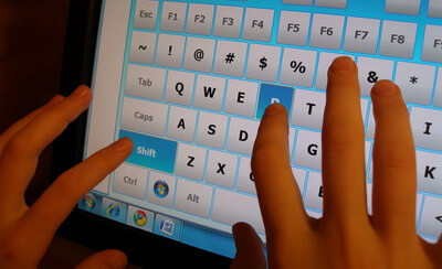 Multi-Touch Virtual Keyboard til Windows 10 og Windows 7