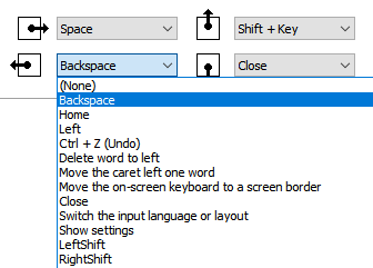 Keyboard Gestures