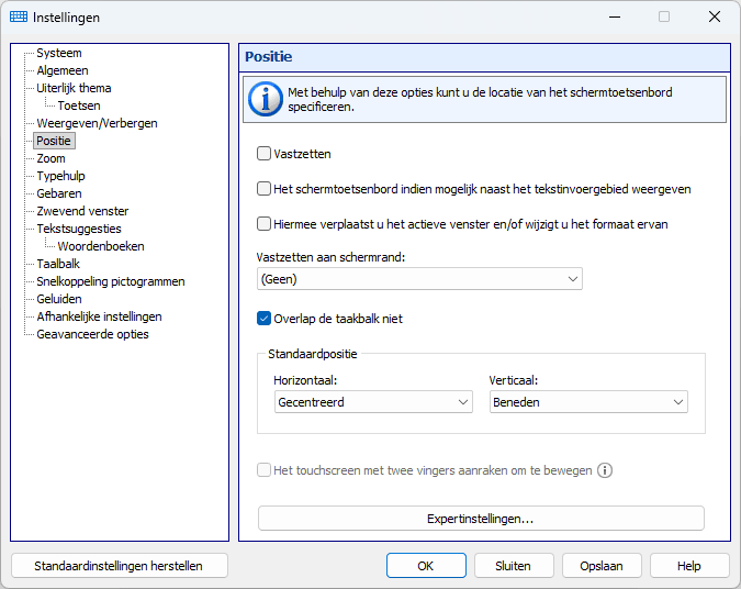Positie