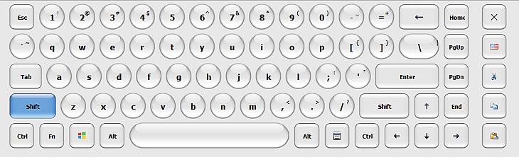 Kiosk Virtual Keyboard